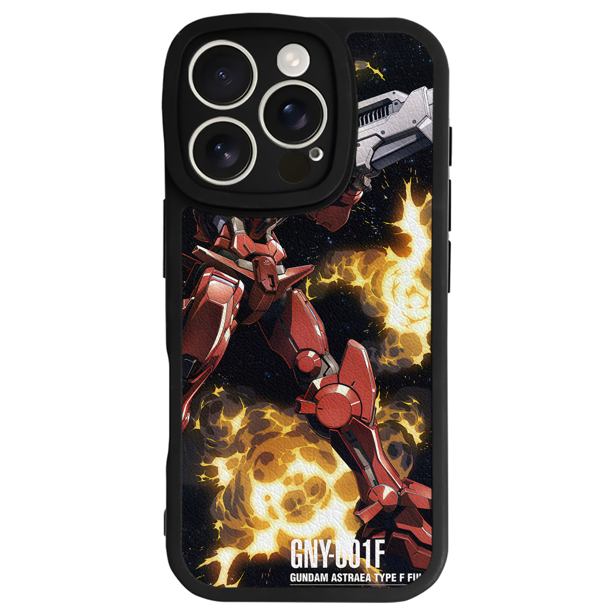 （画像用） 機動戦士ガンダム Mobile Suit Gundam 【iPhone 16シリーズ対応】シリコンスマホケース（レザー調） 材質：シリコン